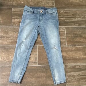 White House Black Market Light Blue Skinny Jeans